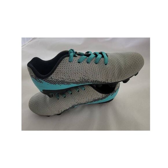 DSG Speed Viper Package Cleat Gray/Teal DSGYP21 Teal Kids Size 1 - Picture 1 of 9
